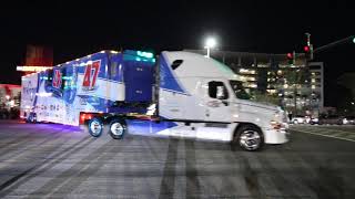 NASCAR Hauler parade Daytona 2023