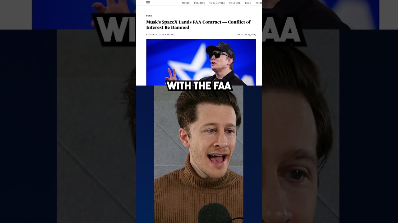 Elon's SpaceX gets MASSIVE government contract