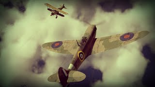 Italians in the Battle of Britain -  Biplanes vs Spitfires (Pt3)
