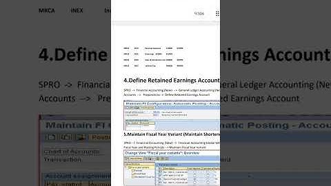 SAP FICO 4th configuration video learn New skill #2025 #sapfico 
