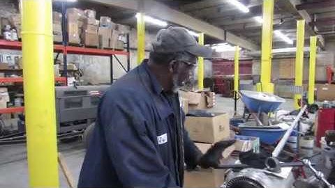 How to Thread a Stainless Steel Pipe on a Ridgid 535 Threading Maching at SheridanSupply.com