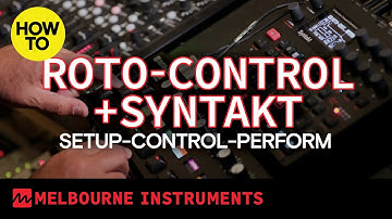 How to Set-up and Use Motion Recorder on Roto-Control MIDI Controller with Elektron Syntakt
