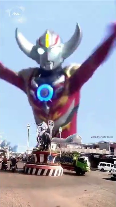 DJ Tiktok Lucu Ultraman vs Truk Oleng Terbaik DJ INTO YOUR ARMS Viral #shorts