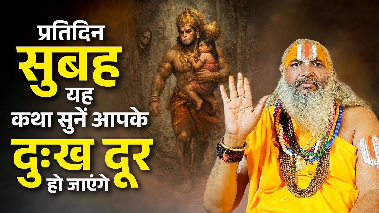 प्रतिदिन सुबह यह कथा सुनें सारे दुःख दूर हो जाएंगे | Jagadguru Hariprapannacharya Ji Maharaj