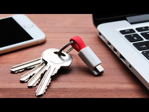 World’s Smallest iPhone Charging Cable Fits On Your Key Chain!
