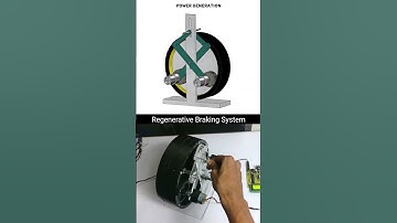 Regenerative Braking system #mechanic #mechanicalprojects #automobile #mechanism