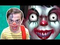 Scary child 3d horror game in real life kids skit part 2