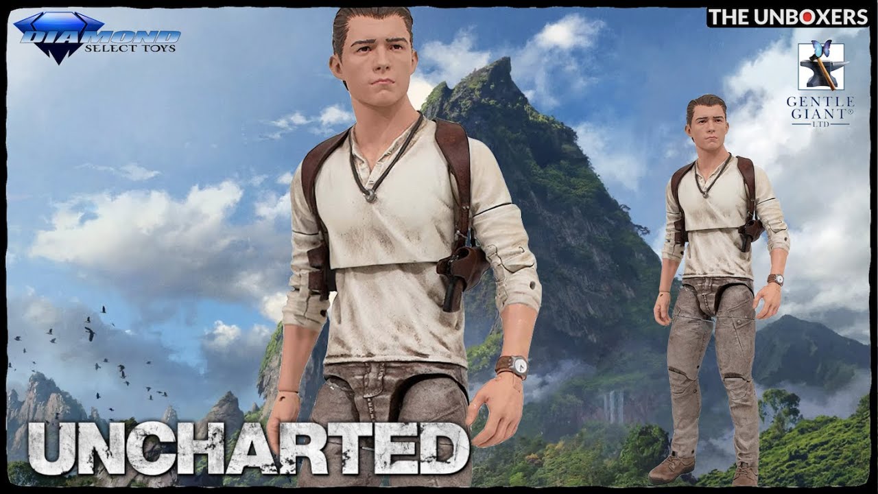 Uncharted: Nathan Drake de Tom Holland ganha action figure