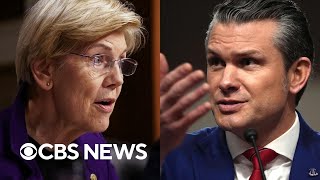 Sen. Warren grills Hegseth on past comments about women in combat News