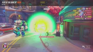 D.va Nuke Sacrifice.  Quadruple Kill [Overwatch 2]
