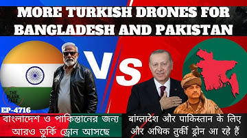 Meesterzet: Turkije gaat onbeperkt drones leveren aan Bangladesh en Pakistan!