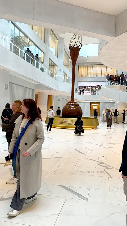 Lindt Home of Chocolate | Lindt Chocolate Museum | Lindt Switzerland #youtubeshorts #shorts #lindt