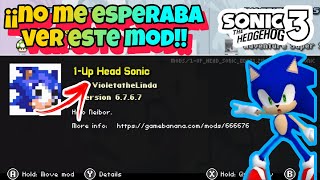 (1-UP Head Sonic Mod) sonic 3 A.I.R iOS