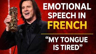Jim Carrey Gets Standing Ovation After Speaking French at César Awards 2026
