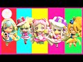 Learn colors with babies turning around princess | Kids Songs Nursery Rhymes with Pretty Cure Dolls