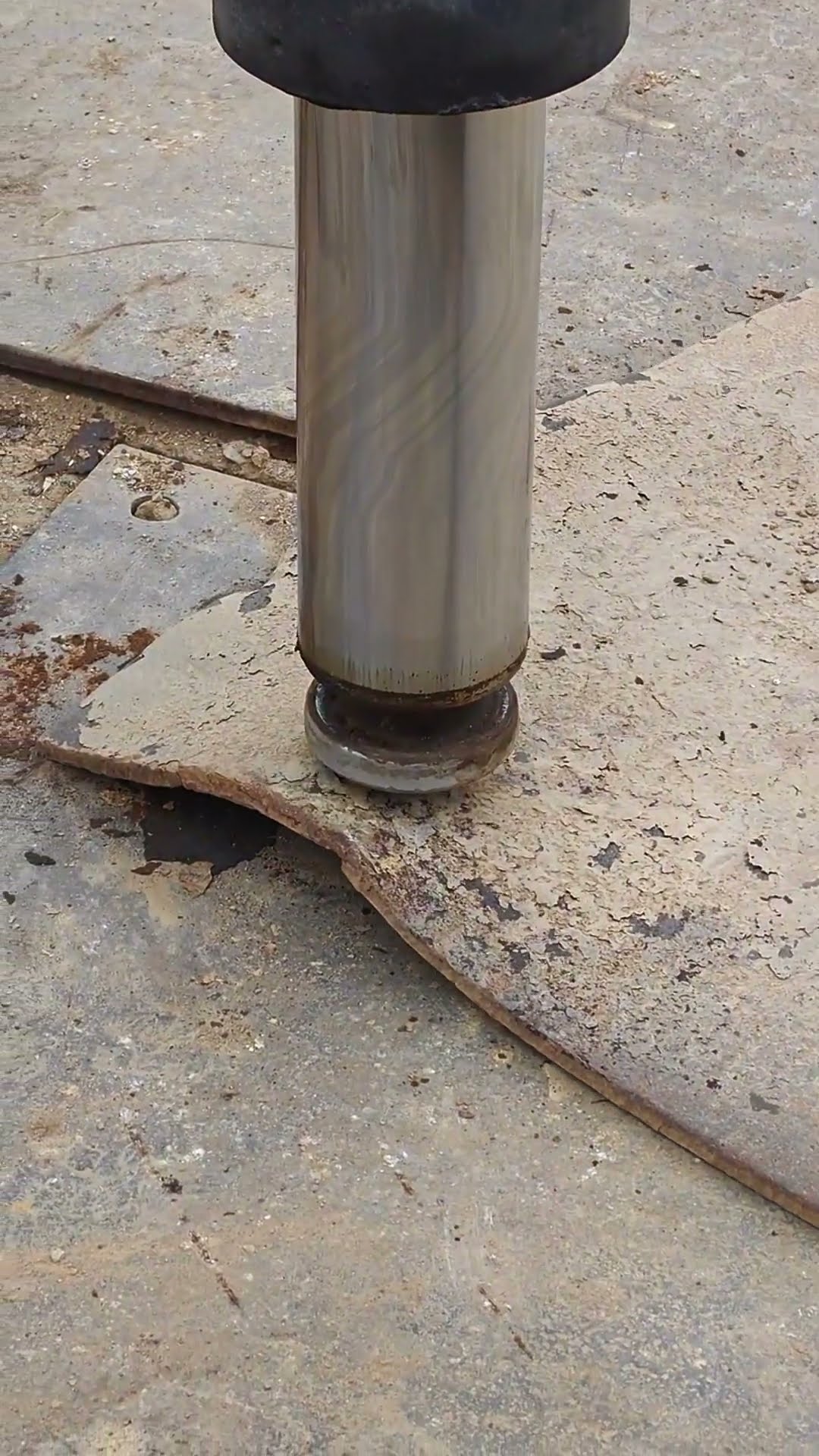 Steel plate warpage Angle correction process- Good tools and machinery make work easy