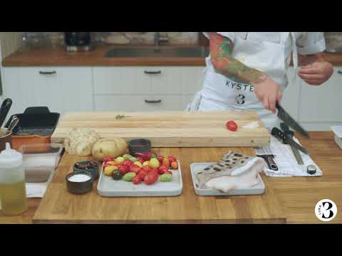 Video: Stekt Kalkon Med Tomat-olivsås