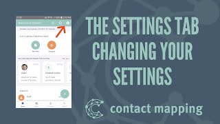 Changing Your Contact Mapping App Settings screenshot 2