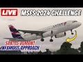 MSFS 2024 Live: Latam A320 vs The World's Scariest Approach! | Santos Dumont