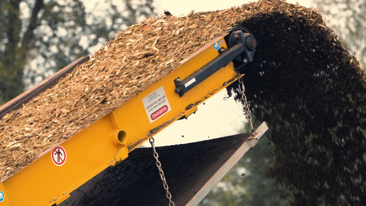 CBI 6800 Grinder, CBI 7544 Debarker & Chipper, and Edge FTS75 Mulch Master