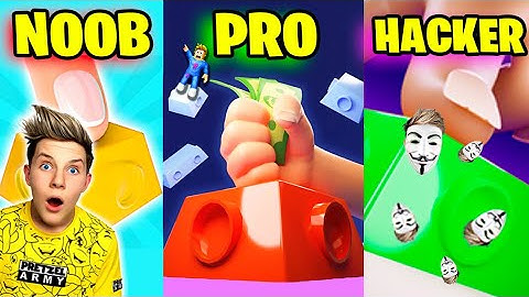 Can We Go NOOB to PRO to HACKER in BUTTON FEVER?! Prezley