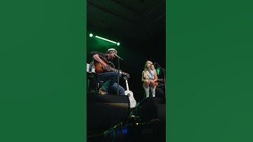Thumbnail of Riley Green and Megan Moroney Acoustic Don't Mind If I Do Duet #shorts