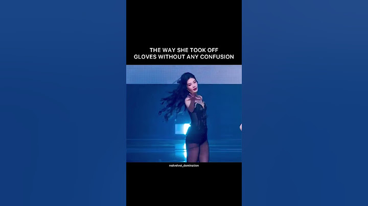She handled it very professionally #joy #redvelvet