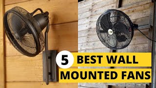 ⚡ Top 5 Best Wall Mounted Fans in 2026 (Don’t Buy Before Watching!)