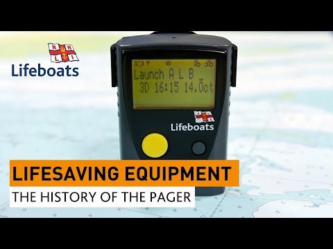 The History of the RNLI Pager: An Integral Piece of Kit