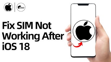 How to Fix SIM Not Working/Showing on iPhone after iOS 18?
