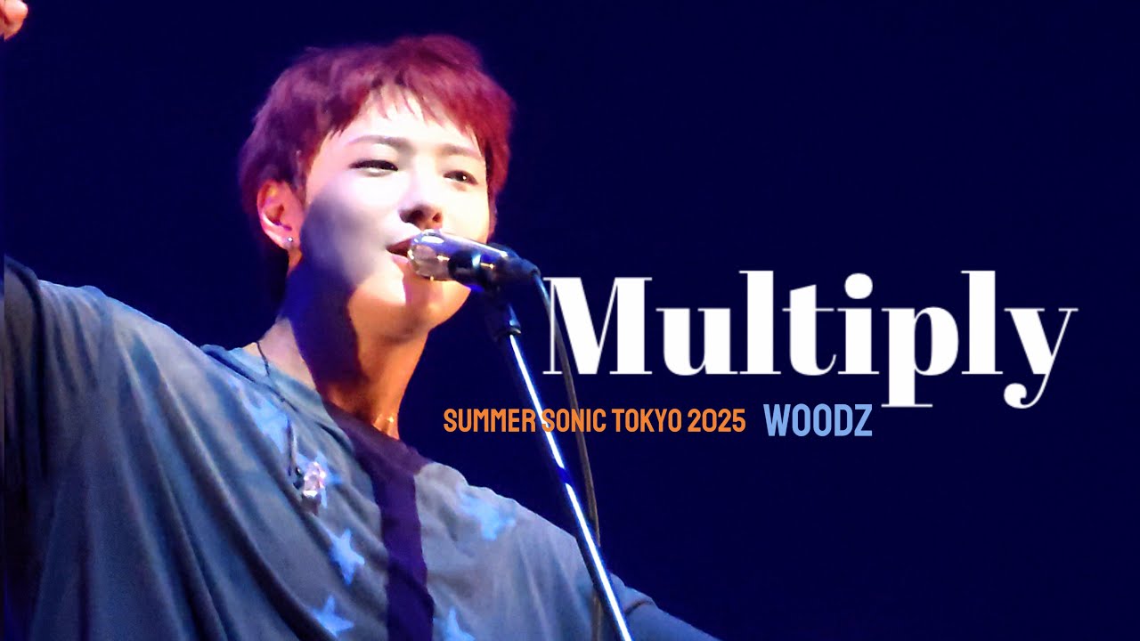 250816 [4K] WOODZ(조승연) - Multiply | SUMMER SONIC TOKYO 2025