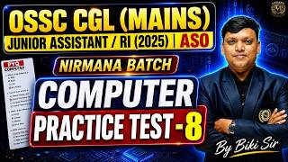 OSSC CGL Mains, ASO, RI, Junior Assistant | Computer Practice Set 8 | Most Important MCQ