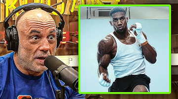Joe Rogan STUNNED by Anthony Joshua’s Insane Physique Ahead of Jake Paul Showdown!