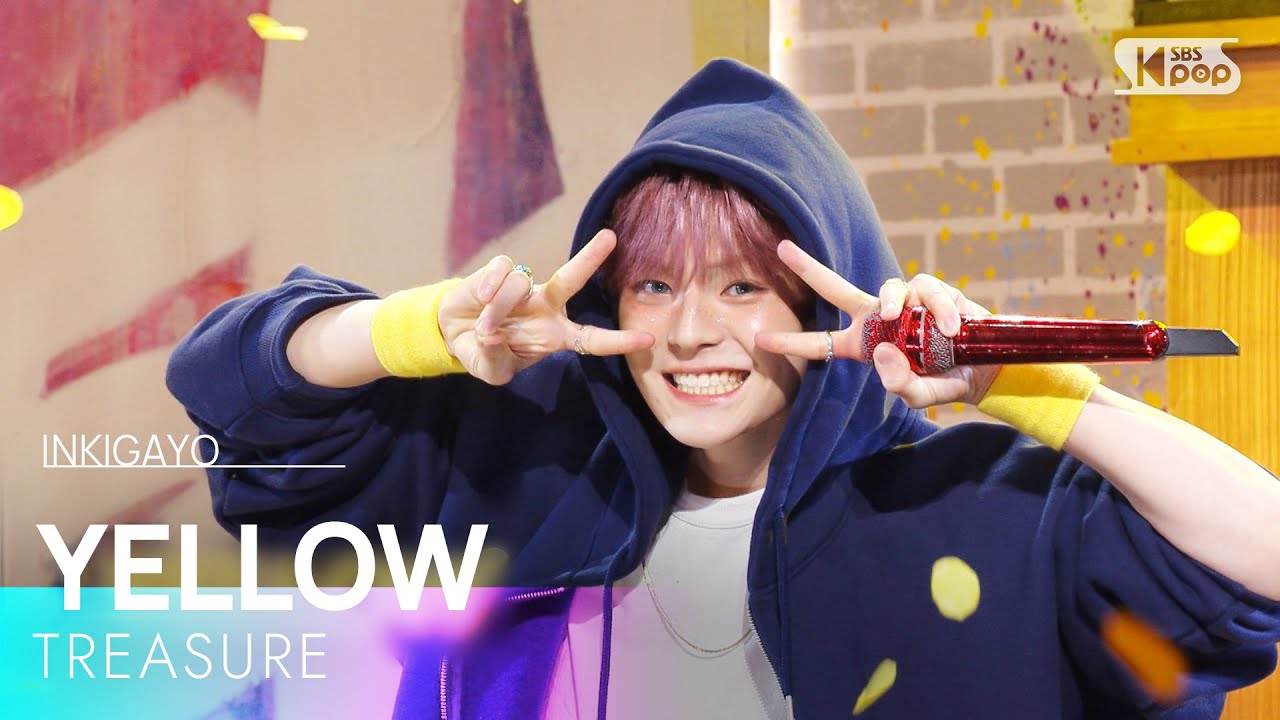 TREASURE (트레저) - YELLOW @인기가요 inkigayo 20250316 TREASURE (트레저) - YELLOW @인기가요 inkigayo 20250316