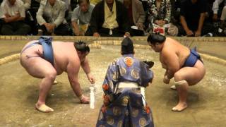 20110922大相撲9月場所12日目臥牙丸vs琴将菊