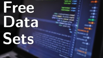 Where to find free data sets (or is it datasets)