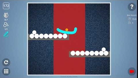 Check out how I solved level 172 in Brain It On! #BrainItOn