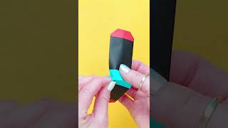 と～～っても簡単な折り紙switchスクイーズを作ってみました#Shorts Origami easy switch squeeze！