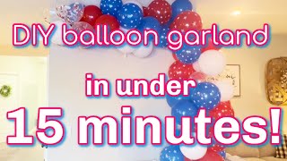 Ridiculously fast & easy Balloon Arch Tutorial!!!