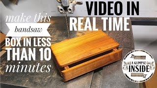 How to Make a Bandsaw Box