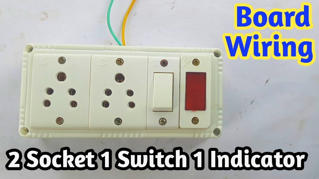 2 5 pin socket 1 switch connection