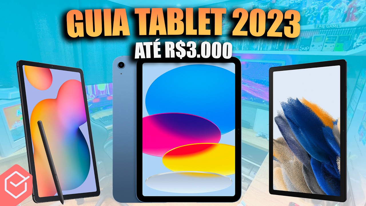 TOP 5 TABLETS BONS e BARATOS para ESTUDAR, TRABALHAR E JOGAR em 2023 ...