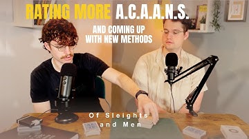 Rating more A.C.A.A.N.s (and coming up with new methods)