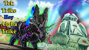 Ark Extinction | Lần Đầu Dùng Gigan Bảo Vệ Thính ĐỎ và Lần Đầu Nhìn Thấy Alpha Tek Trike Siêu Mạnh