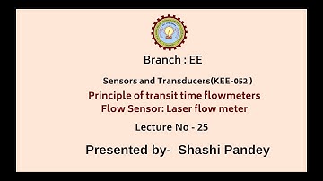 Sensors & Transducers || AKTU Digital Education