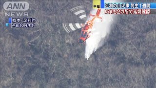 発生から1週間・・・栃木・足利の山火事　2カ所で延焼中(2021年2月27日)