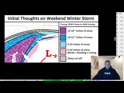 These maps tell us what to expect from weekend's storms