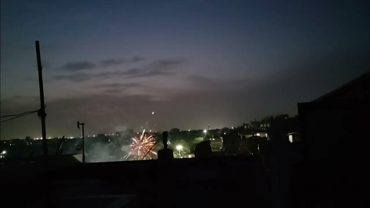 fire crackers during marriage celebration in India YouTube