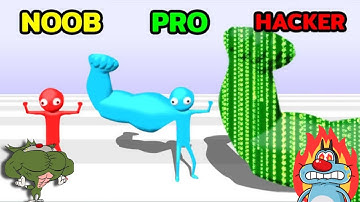 NOOB vs PRO vs HACKER The Big Hit Android iOS Oggy And Jack Voice