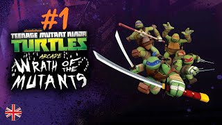 TMNT Arcade: Wrath of the Mutants | Прохождение игры | Микеланджело | Миссия №1: NYC